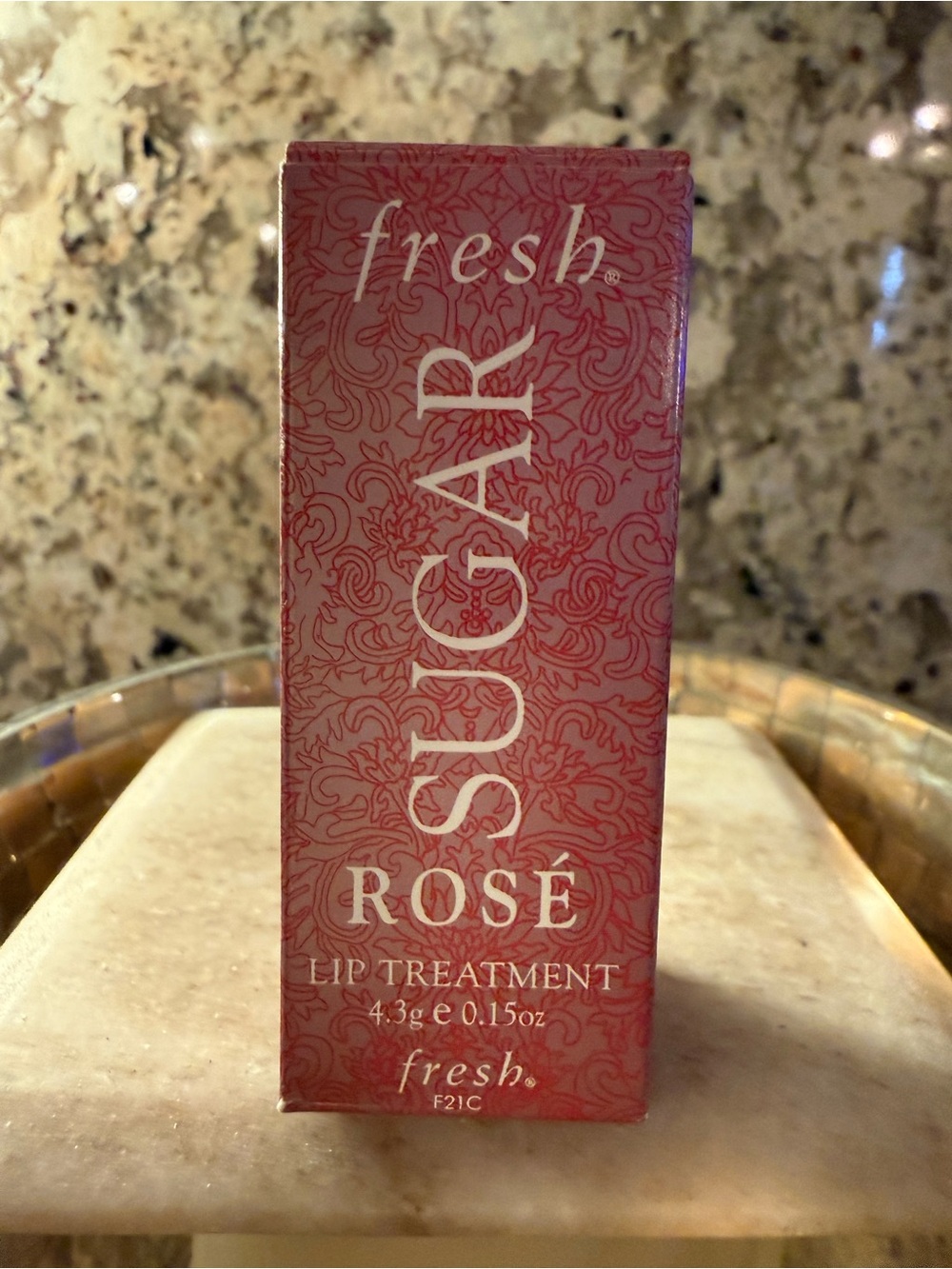 NEW IN BOX- fresh Sugar- Rosé- Lip Treatment -4.3g/0.15oz-Full Size-